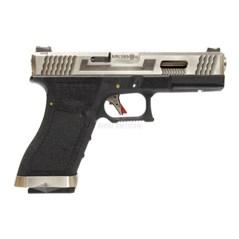Pistola Softair Glock G17 Green Gas Blowback